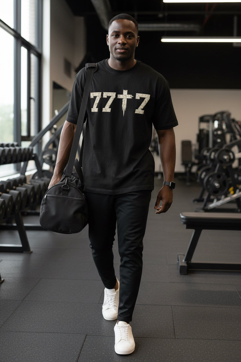 77x7 Unisex Oversized Boxy Tee