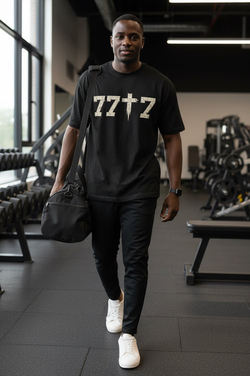 77x7 Unisex Oversized Boxy Tee
