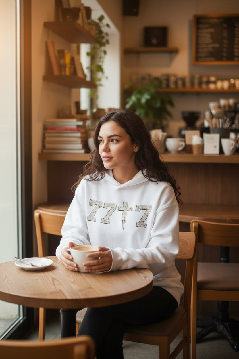 77x7 Unisex Heavy Blend™ Hooded Sweatshirt