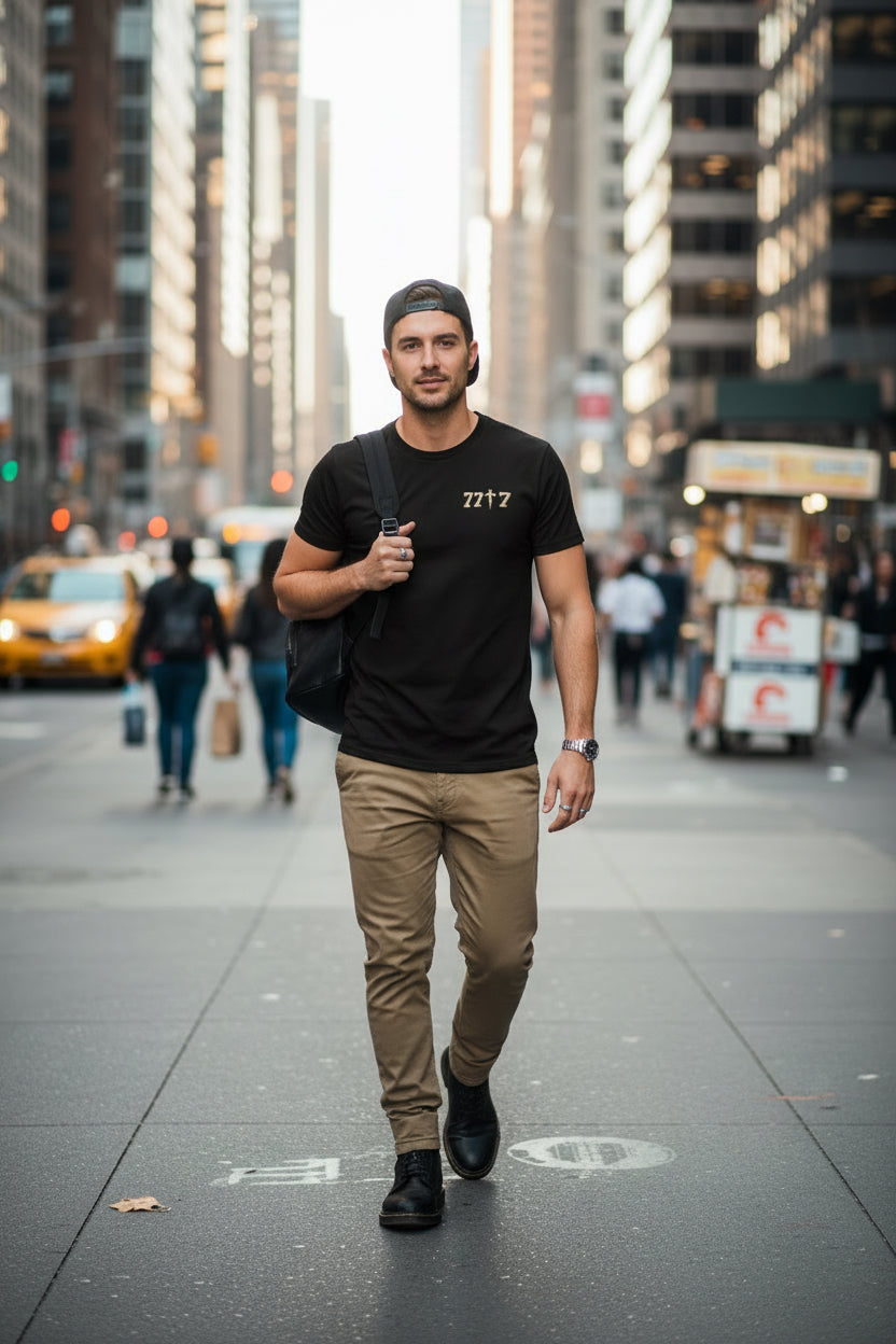 He Left The 99 Unisex Cotton Crew Tee