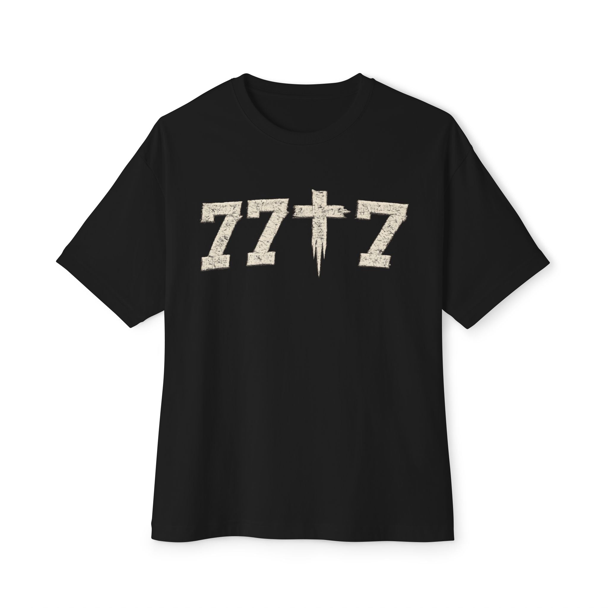 77x7 Unisex Oversized Boxy Tee