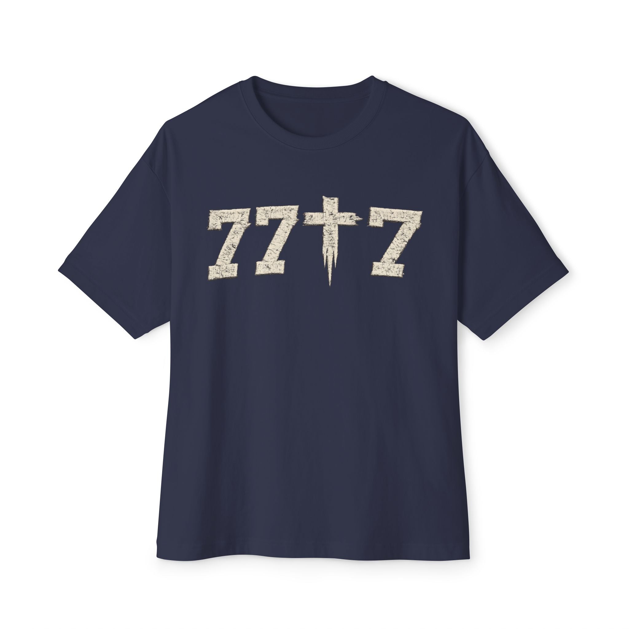 77x7 Unisex Oversized Boxy Tee